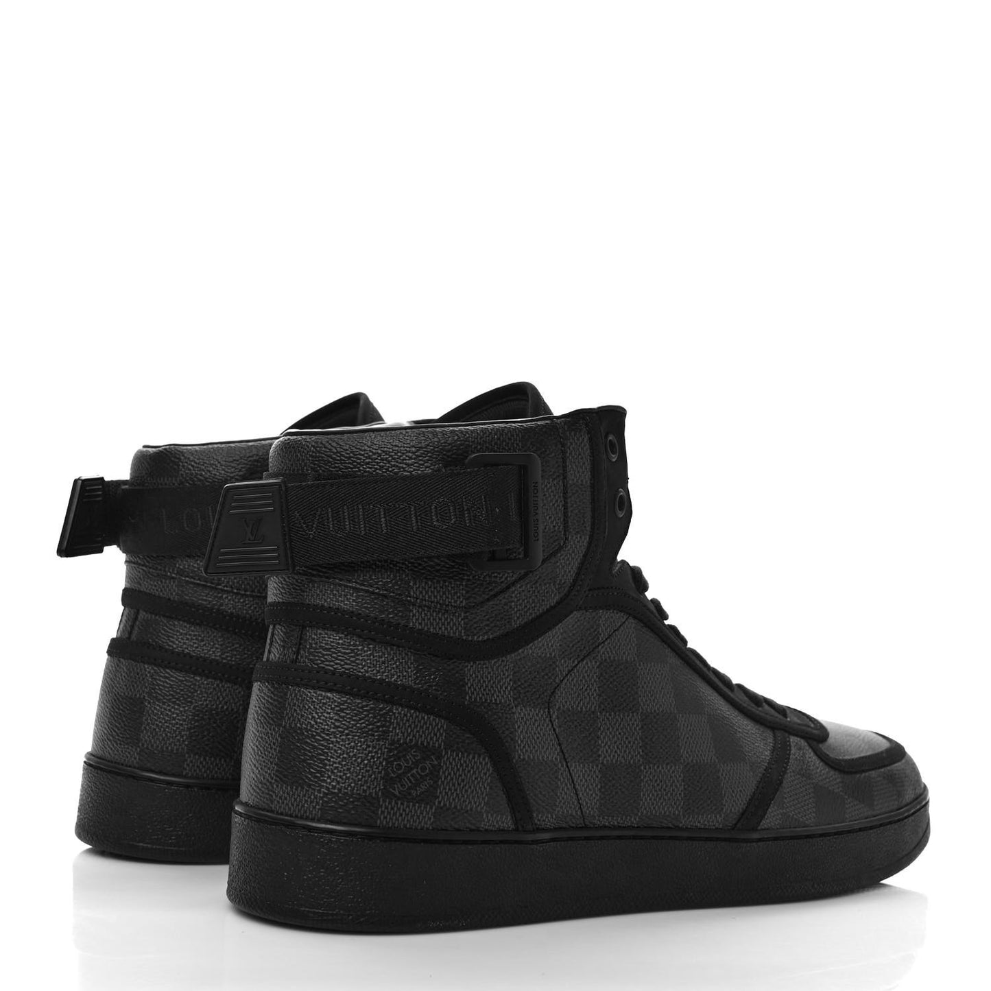 Damier Graphite Rivoli High Top Sneakers 9.5