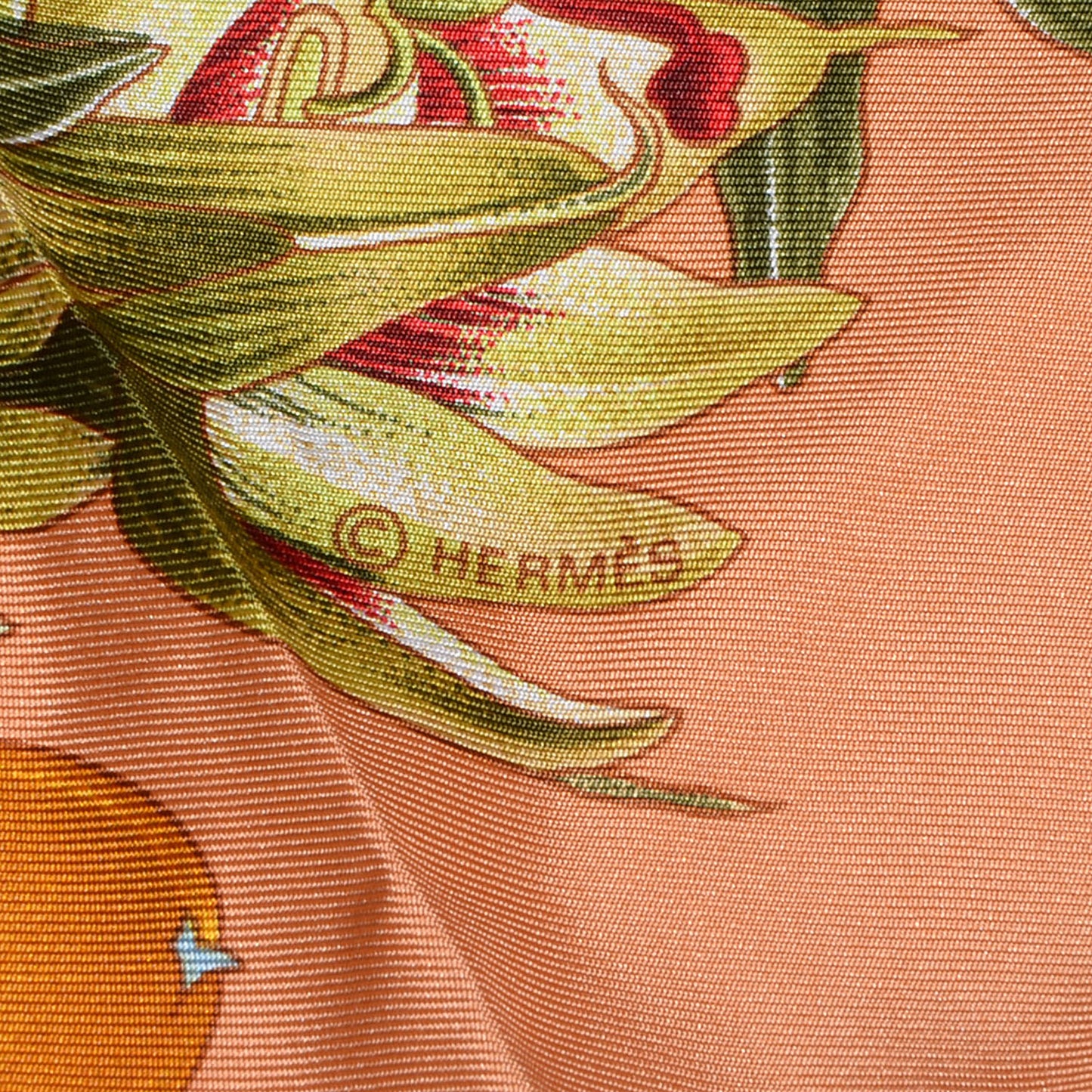 Silk Passiflores Scarf 90