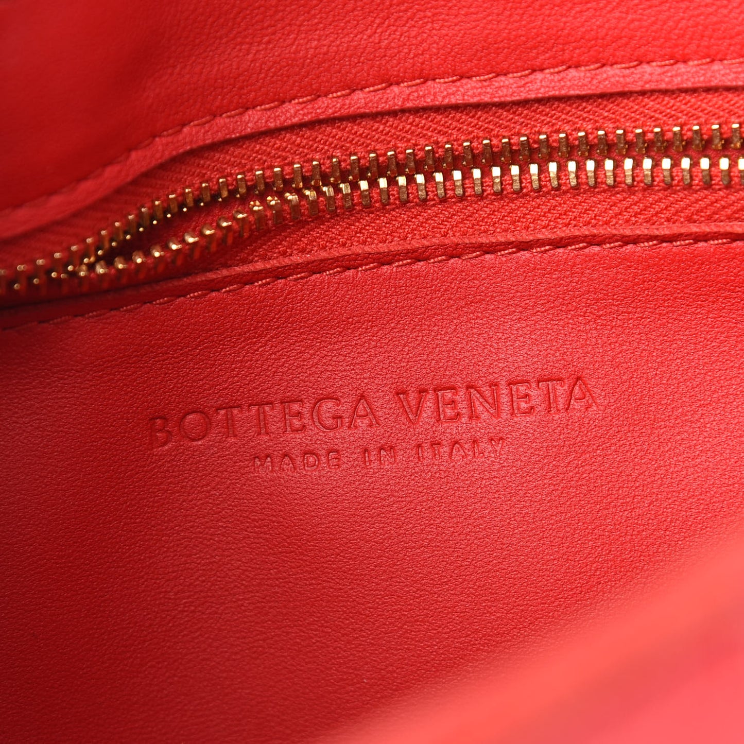 Lambskin Maxi Intrecciato Cassette Crossbody Bag Bright Red