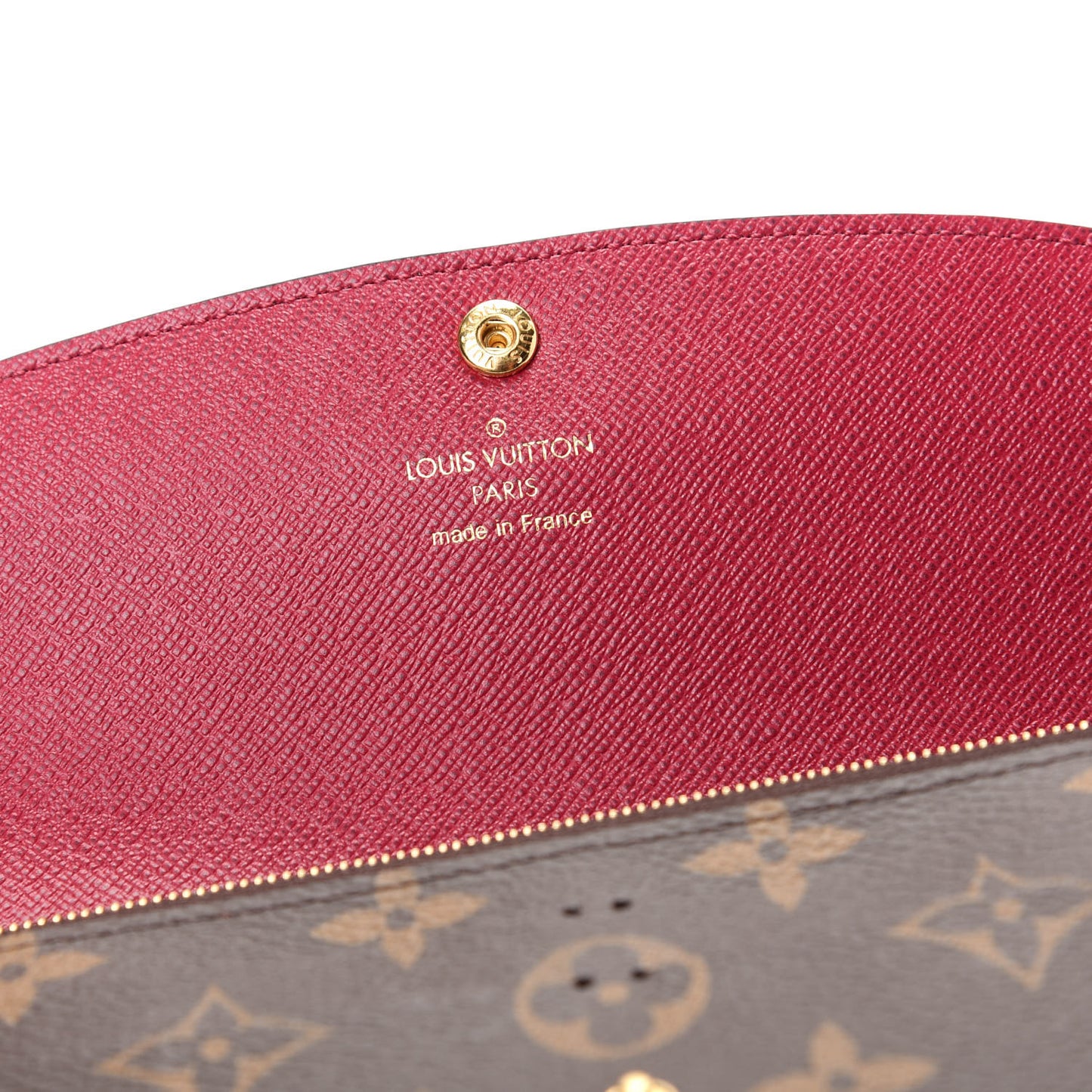 Monogram Emilie Wallet Fuchsia