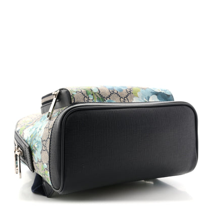 Gucci GG Supreme Monogram Blooms Small Day Backpack Blue 4 of 10