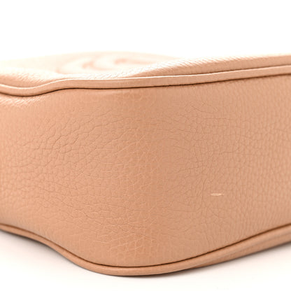 Gucci Pebbled Calfskin Small Soho Disco Bag Camelia 9 of 12