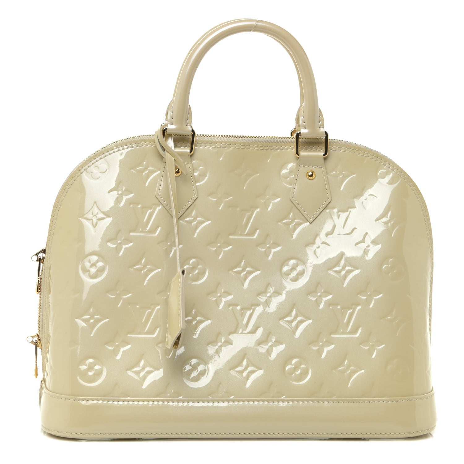 Louis Vuitton Vernis Alma PM Blanc Corail 1 of 12