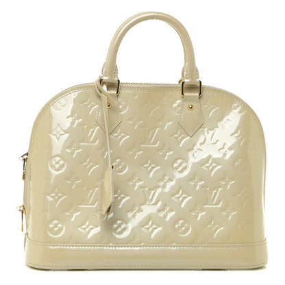 Louis Vuitton Vernis Alma PM Blanc Corail 1 of 12
