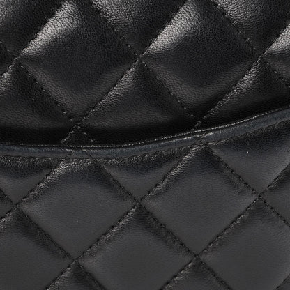 Chanel Lambskin Quilted Mini Rectangular Flap Black 8 of 9