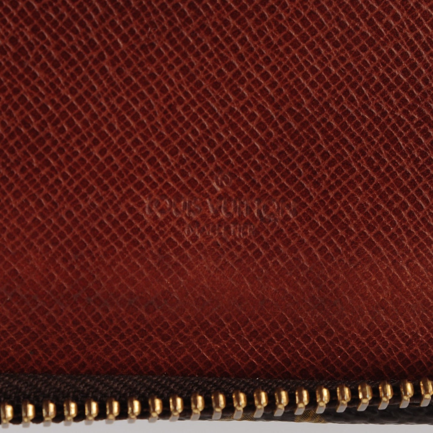 Monogram Zippy Agenda Cover