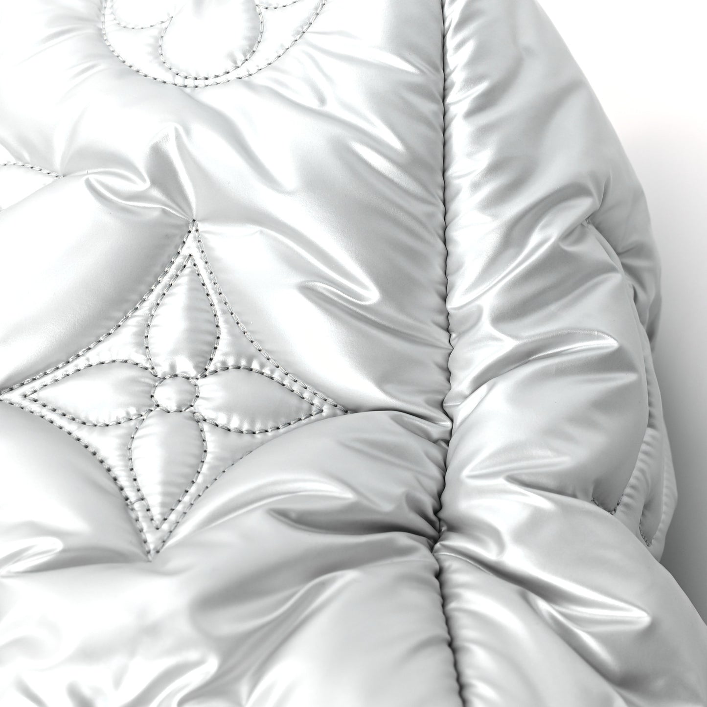Econyl Monogram Pillow Giant Onthego GM Silver