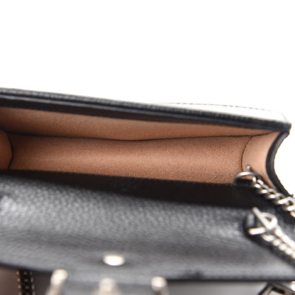 Gucci Calfskin Super Mini Dionysus Shoulder Bag Black 5 of 8