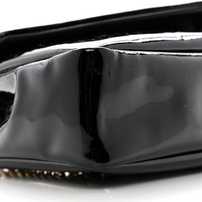 Saint Laurent Patent Calfskin Calypso Black 9 of 10