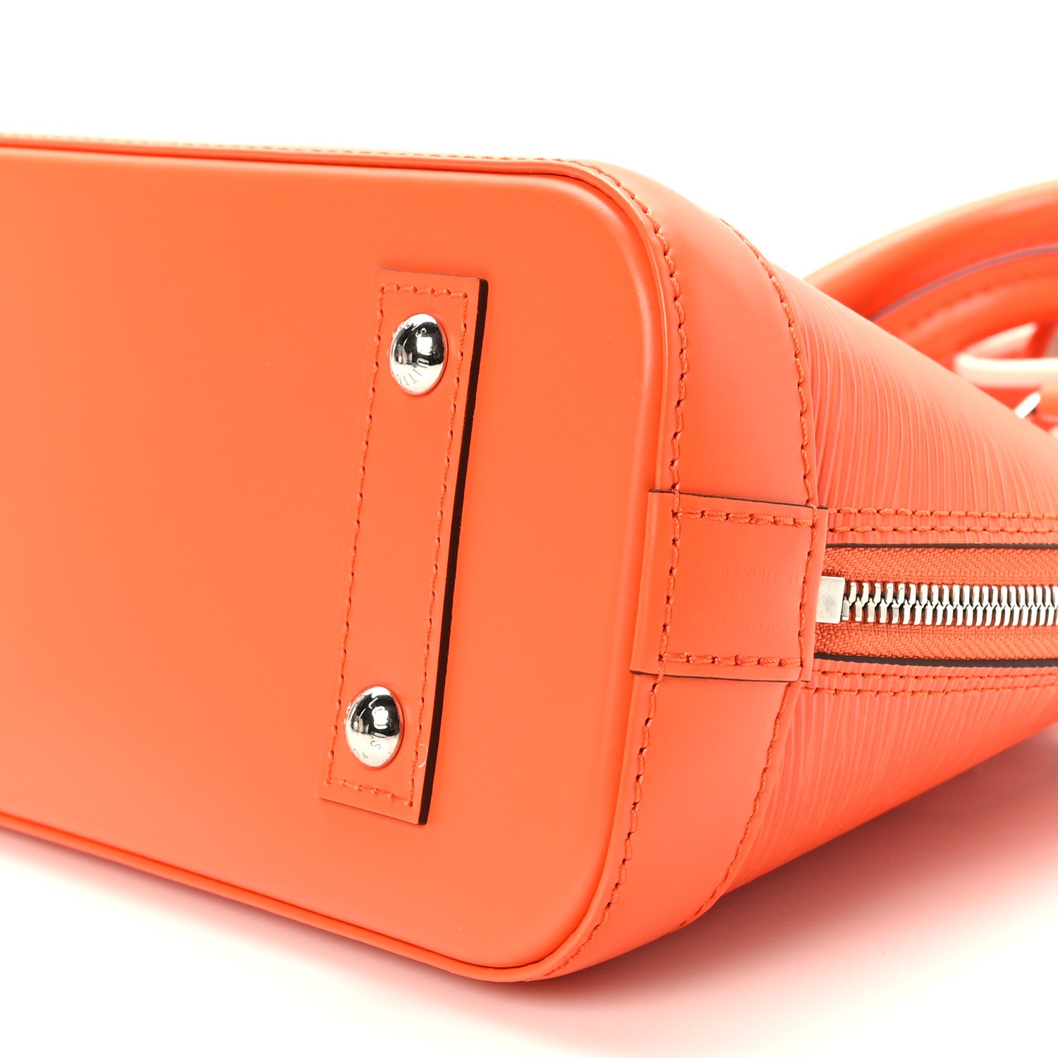 Louis Vuitton Epi Jacquard Alma BB Orange 8 of 8