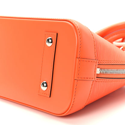 Louis Vuitton Epi Jacquard Alma BB Orange 8 of 8