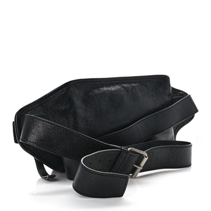 Balenciaga Lambskin Classic Hardware Neo Lift Hip Bag Black 3 of 10