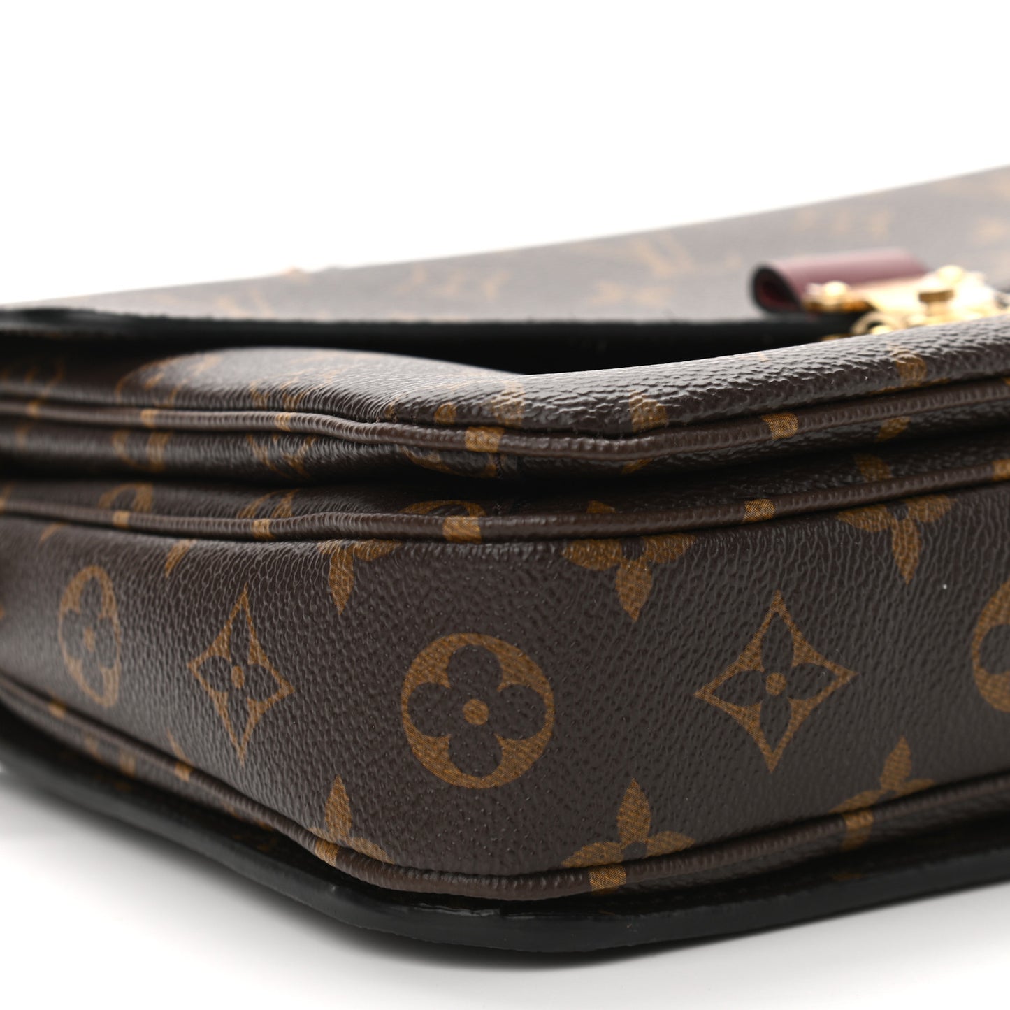 Monogram Braided Pochette Metis Safran