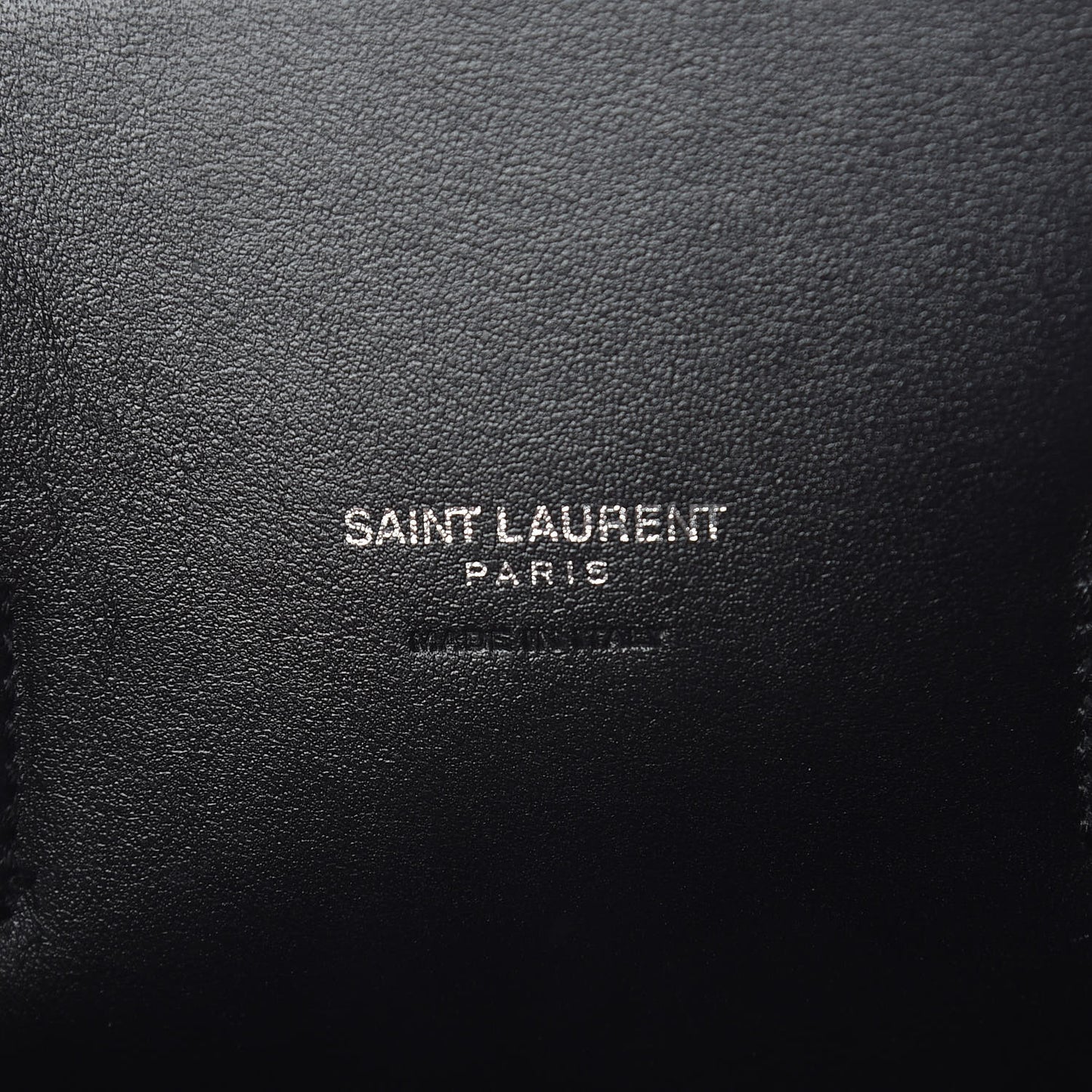 Grained Calfskin Baby Sac De Jour Black