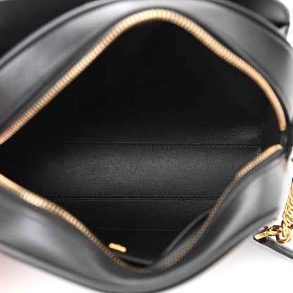 Salvatore Ferragamo Calfskin Trifolio Camera Crossbody Bag Black 4 of 9