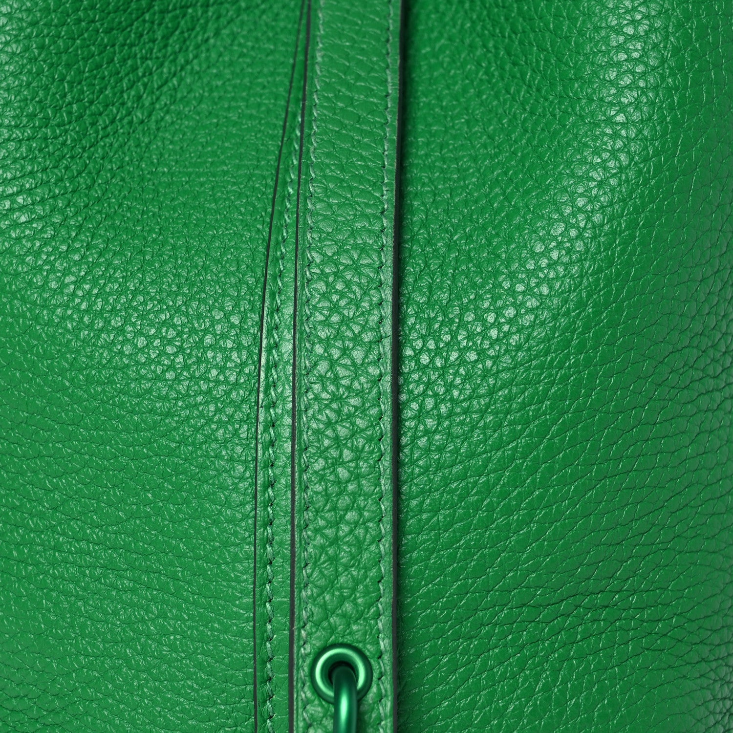 Hermes Taurillon Clemence Monochrome Picotin Lock 18 PM Bambou 8 of 10