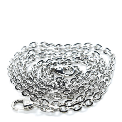 Louis Vuitton Felicie Chain Long Shoulder Strap Silver 1 of 4