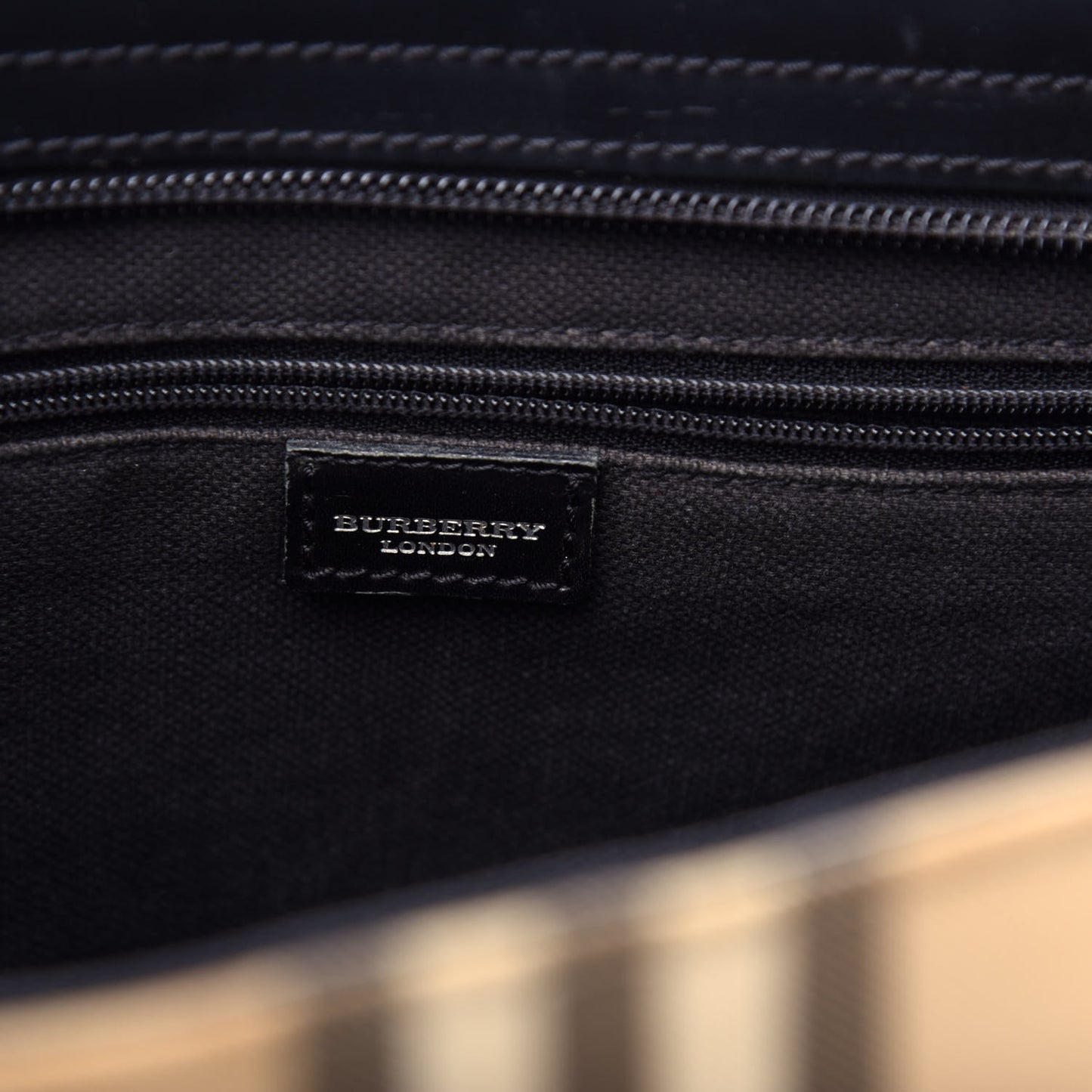 House Check Regent Tote Black