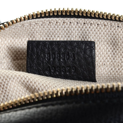 Gucci Pebbled Calfskin Small Soho Disco Bag Black 7 of 9