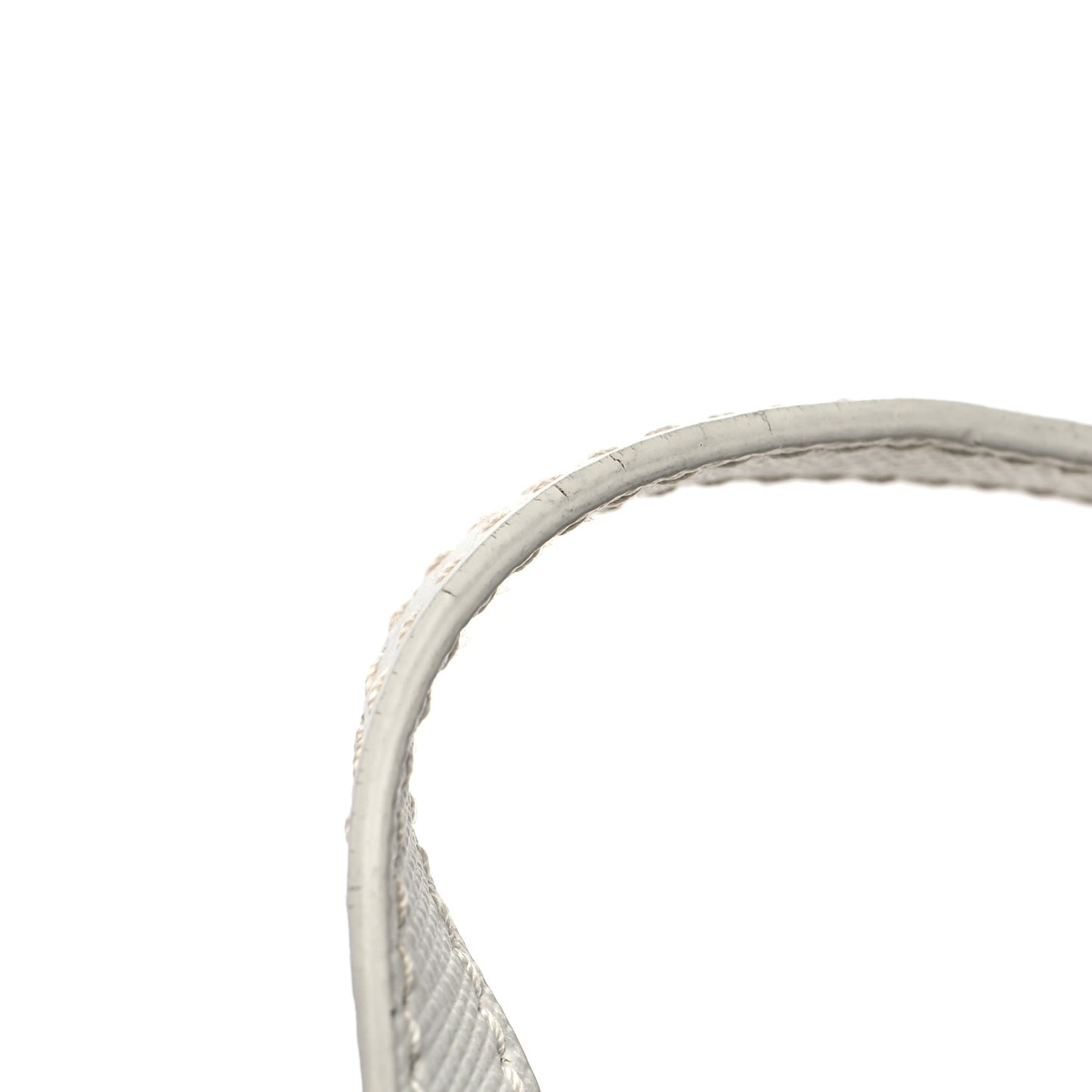 Nylon Vela Mini Crossbody Backpack White