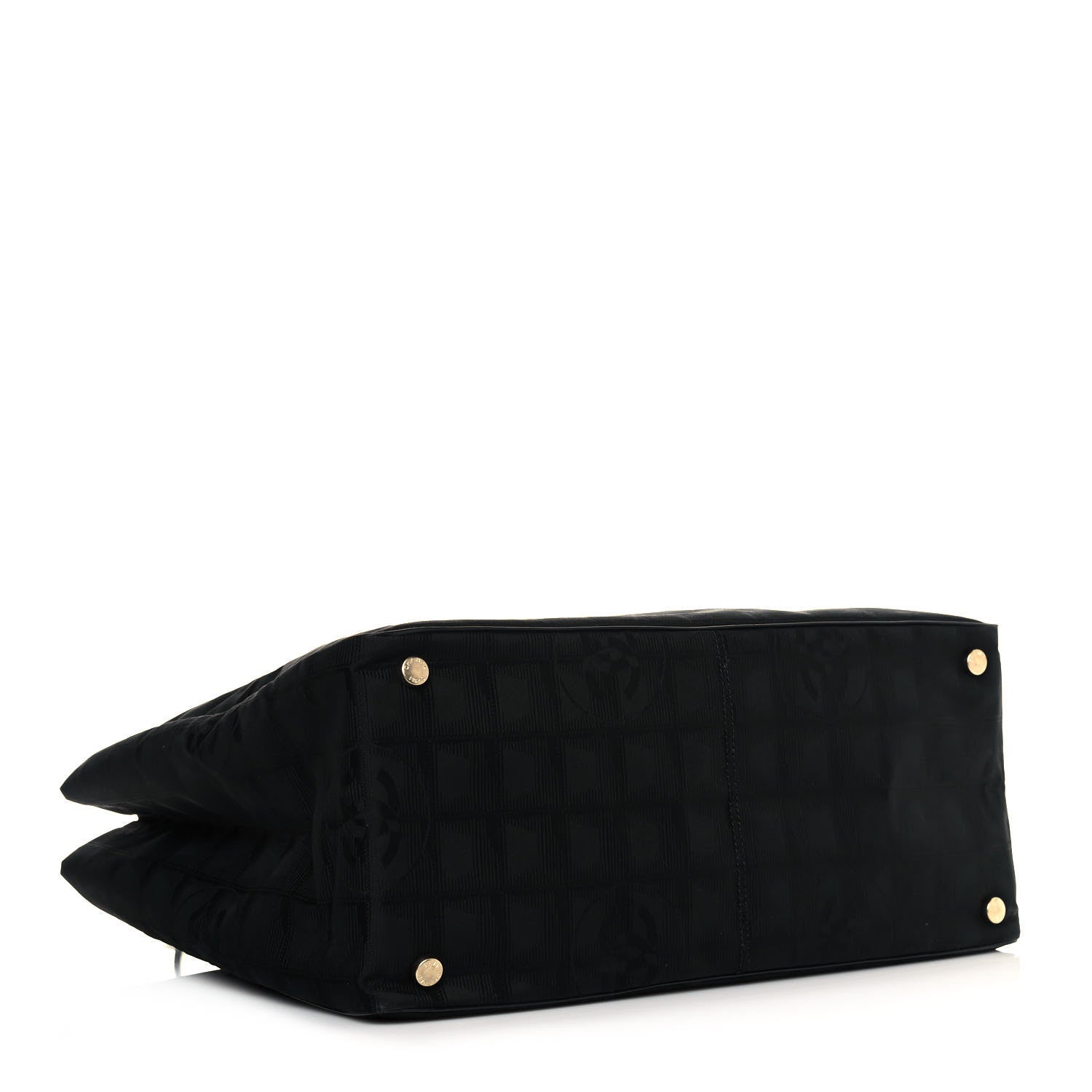 Chanel Nylon Medium Travel Tote Black 5 of 11