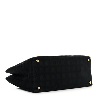Chanel Nylon Medium Travel Tote Black 5 of 11