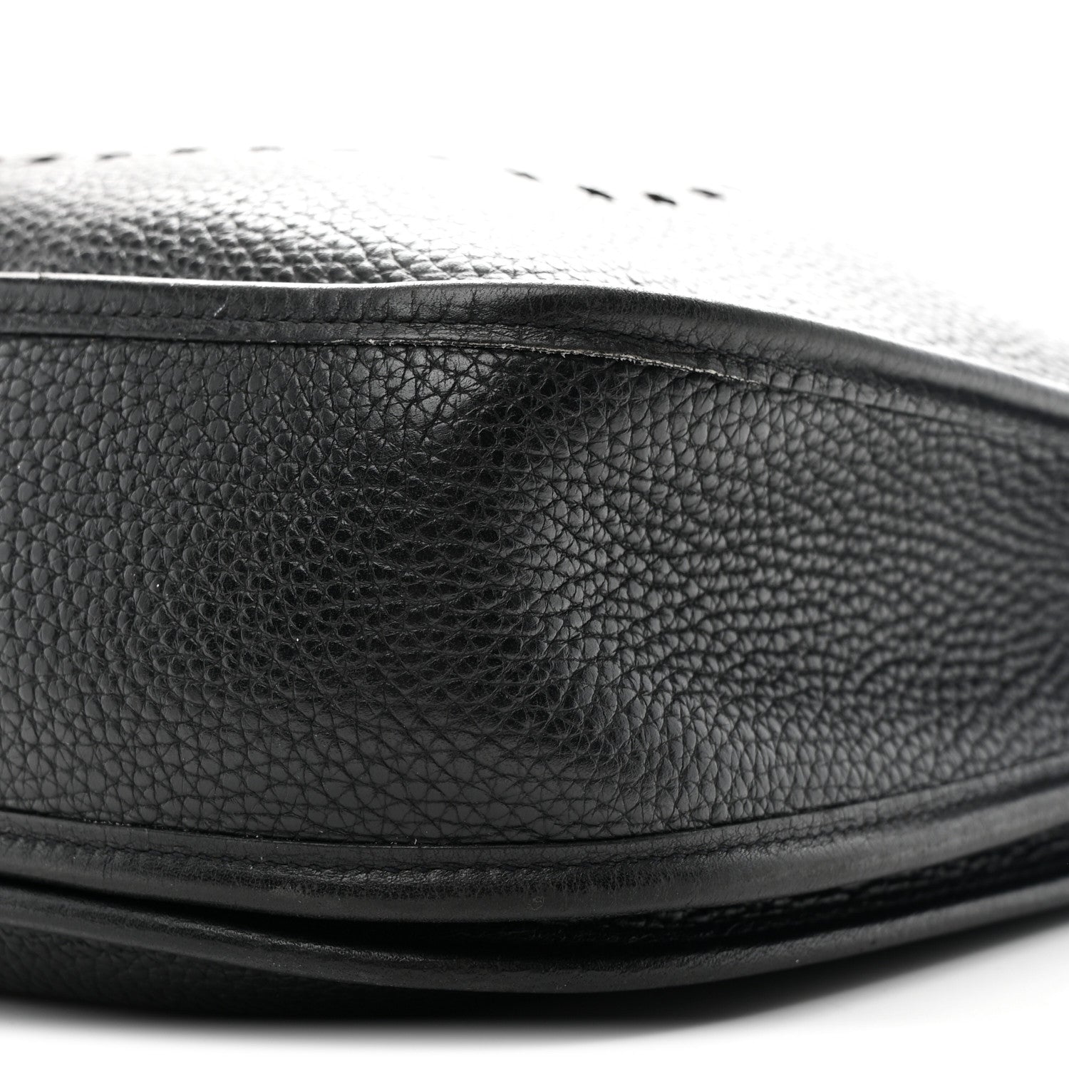 Hermes Taurillon Clemence Evelyne II PM Black 10 of 10