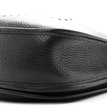 Hermes Taurillon Clemence Evelyne II PM Black 10 of 10