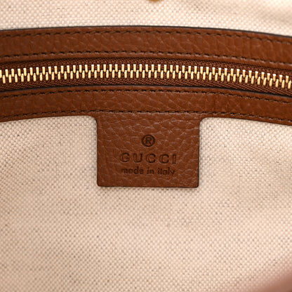 Gucci New Denim GG Monogram Calfskin Small Jackie 1961 Hobo Blue Tea Cuir 6 of 10
