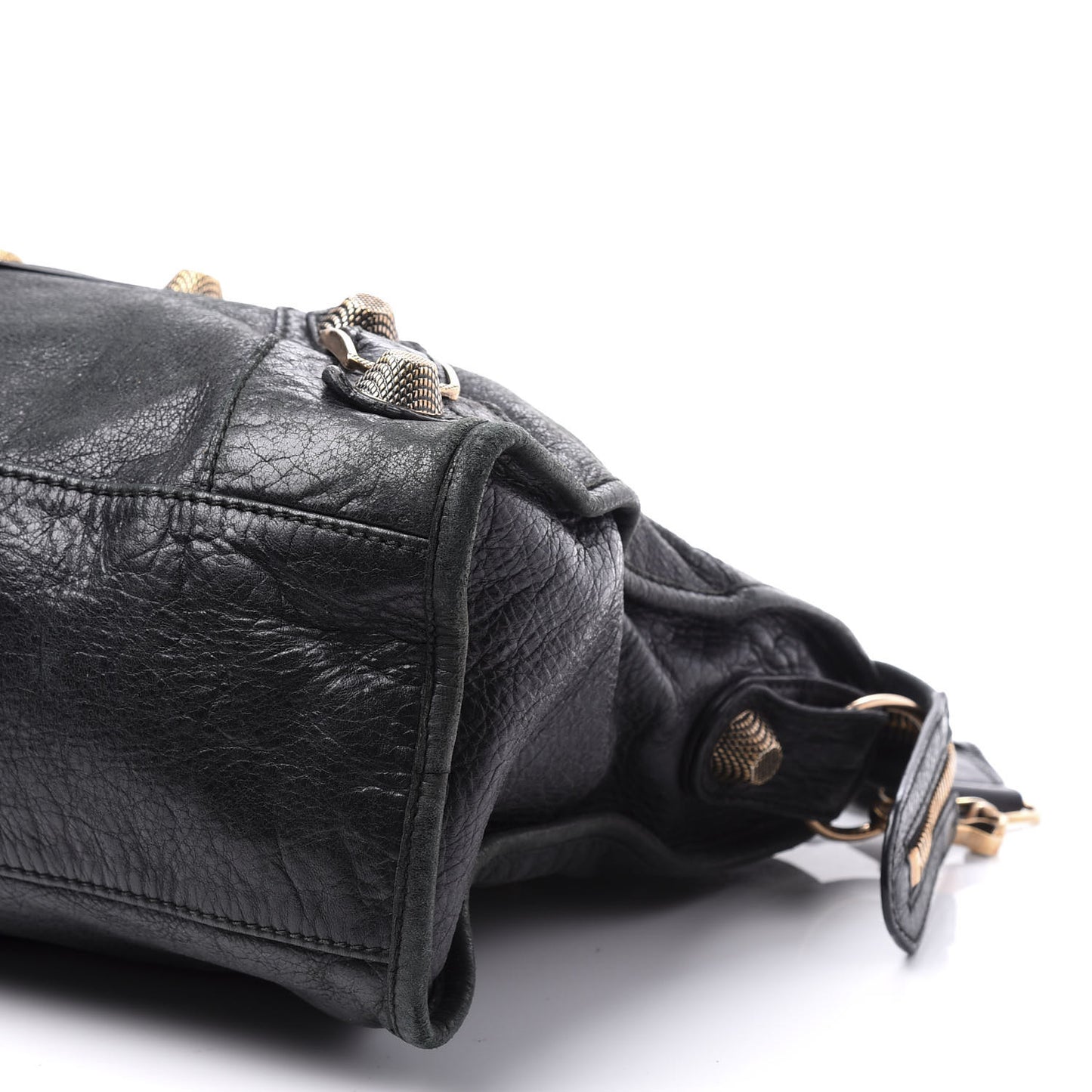 Agneau Giant 21 Rose Gold Hardware City Black