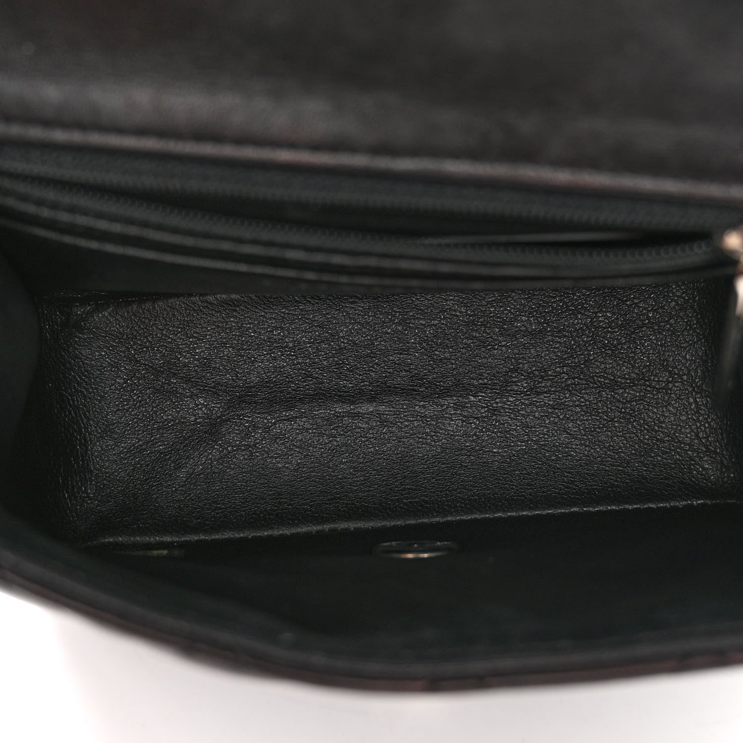 Chanel Lambskin Quilted Mini Square Flap Black 5 of 10