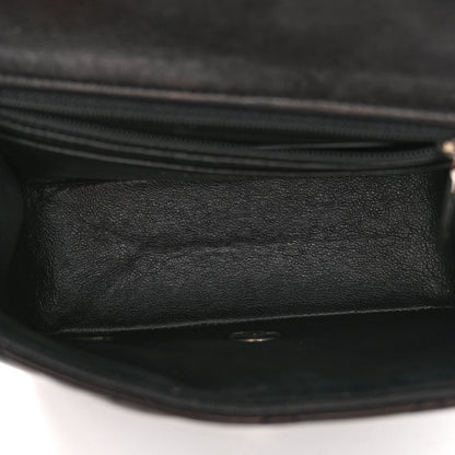Chanel Lambskin Quilted Mini Square Flap Black 5 of 10