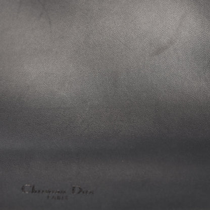Christian Dior Metallic Patent Micro-Cannage Medium Diorama Flap Bag Graphite 11 of 14