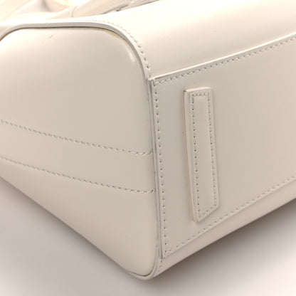 Givenchy Box Calfskin Mini Lock Antigona Shoulder Bag Ivory 7 of 8