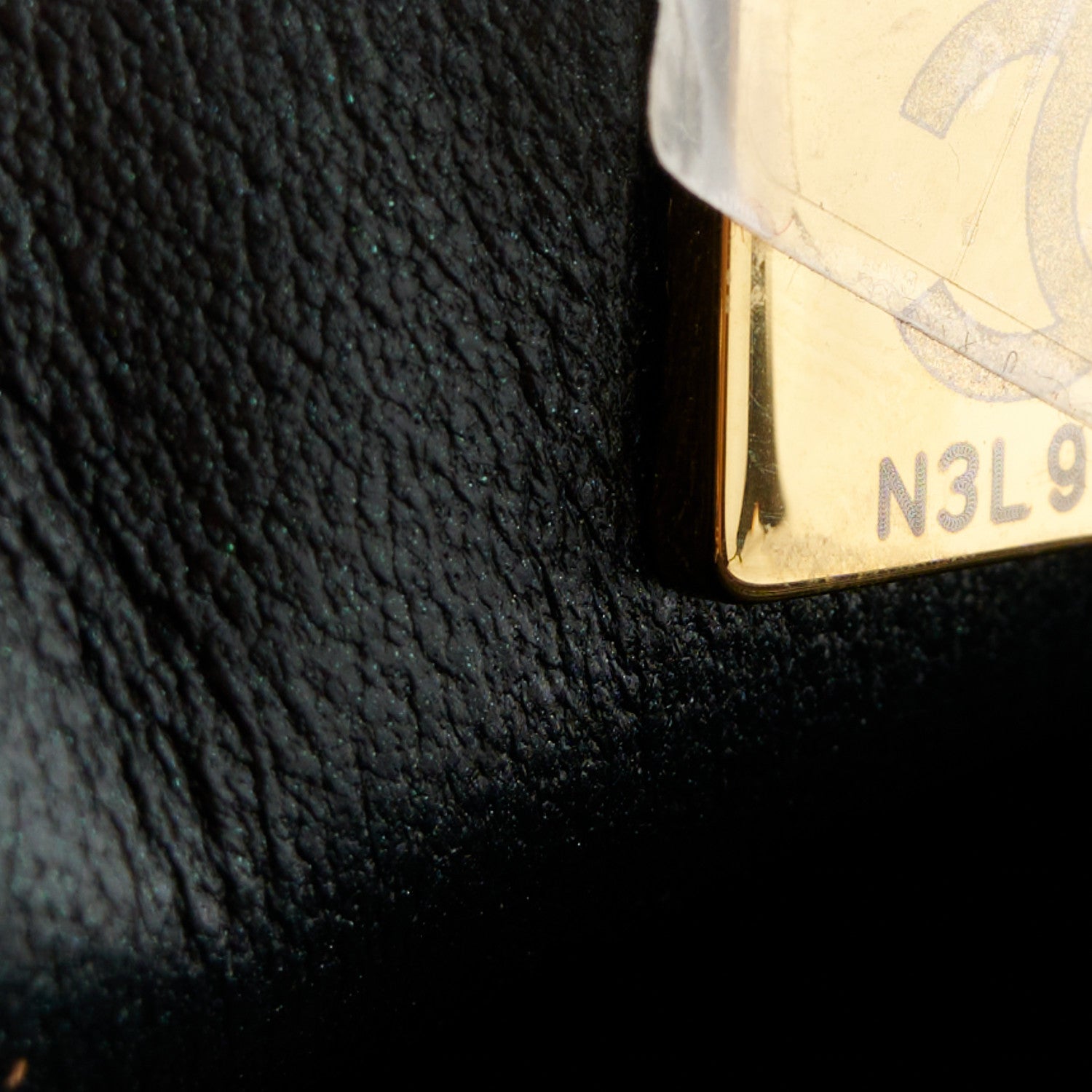 Chanel Iridescent Lambskin Quilted Mini Rectangular Flap Dark Purple 8 of 11