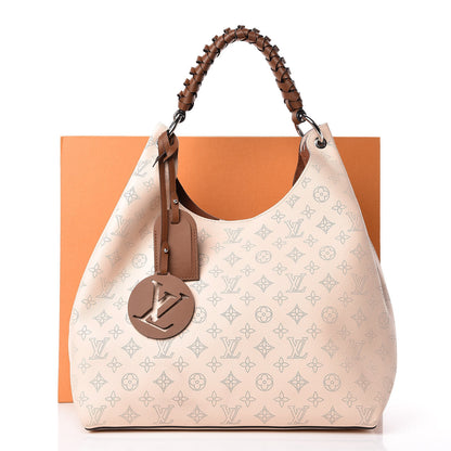 Louis Vuitton Mahina Carmel Hobo Creme 11 of 11