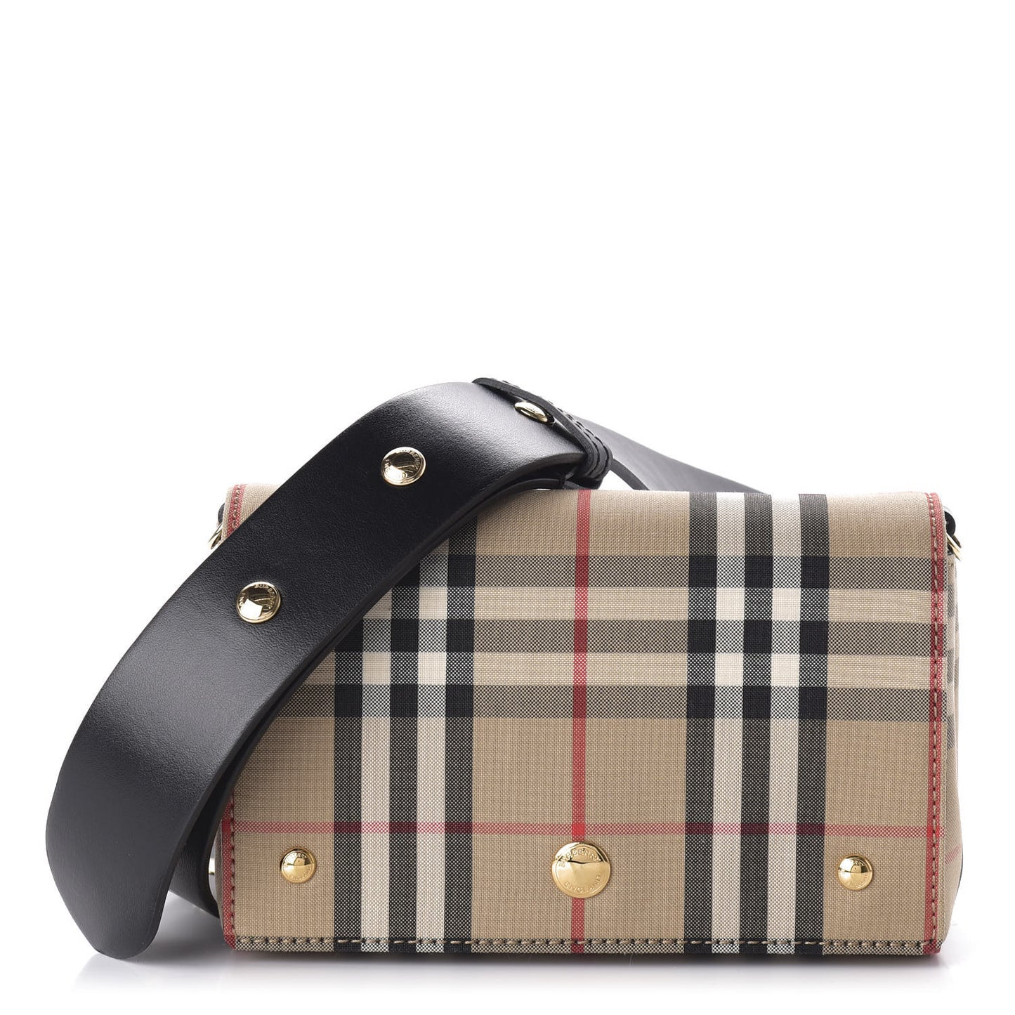 Vintage Check Hackberry Crossbody Bag Archive Beige Black