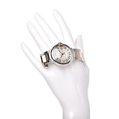 Cartier Stainless Steel 18K Yellow Gold 36mm Ballon Bleu De Automatic Watch 2 of 5