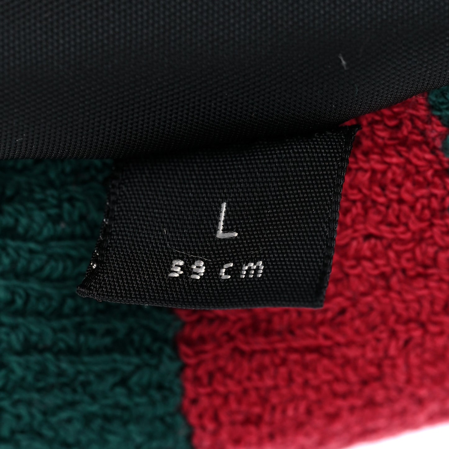 Vinyl Web Visor L Green Red