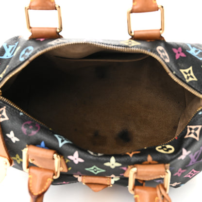 Louis Vuitton Monogram Multicolor Speedy 30 Black 5 of 10