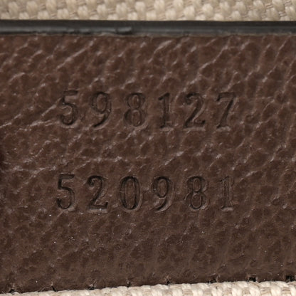 Gucci GG Supreme Monogram Web Mini Ophidia Messenger Brown 7 of 12