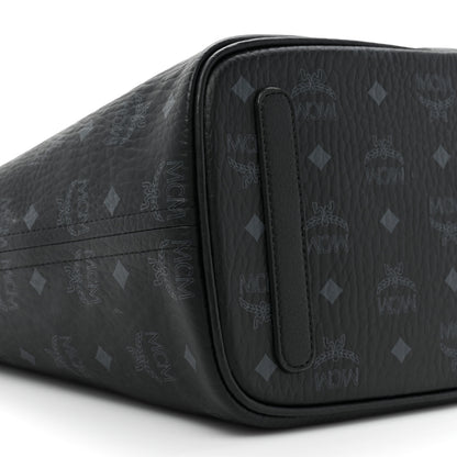 MCM Visetos Medium Liz Reversible Shopper Tote Black 15 of 16