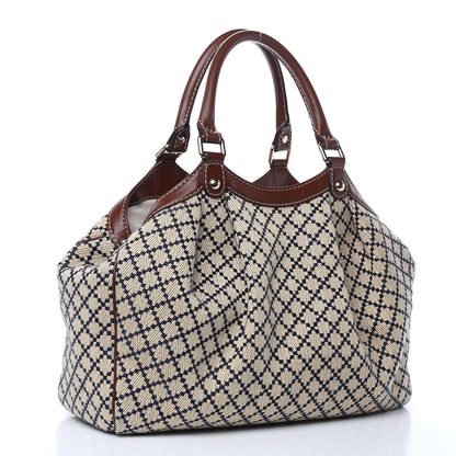 Gucci Diamante Medium Sukey Tote Brown 3 of 12