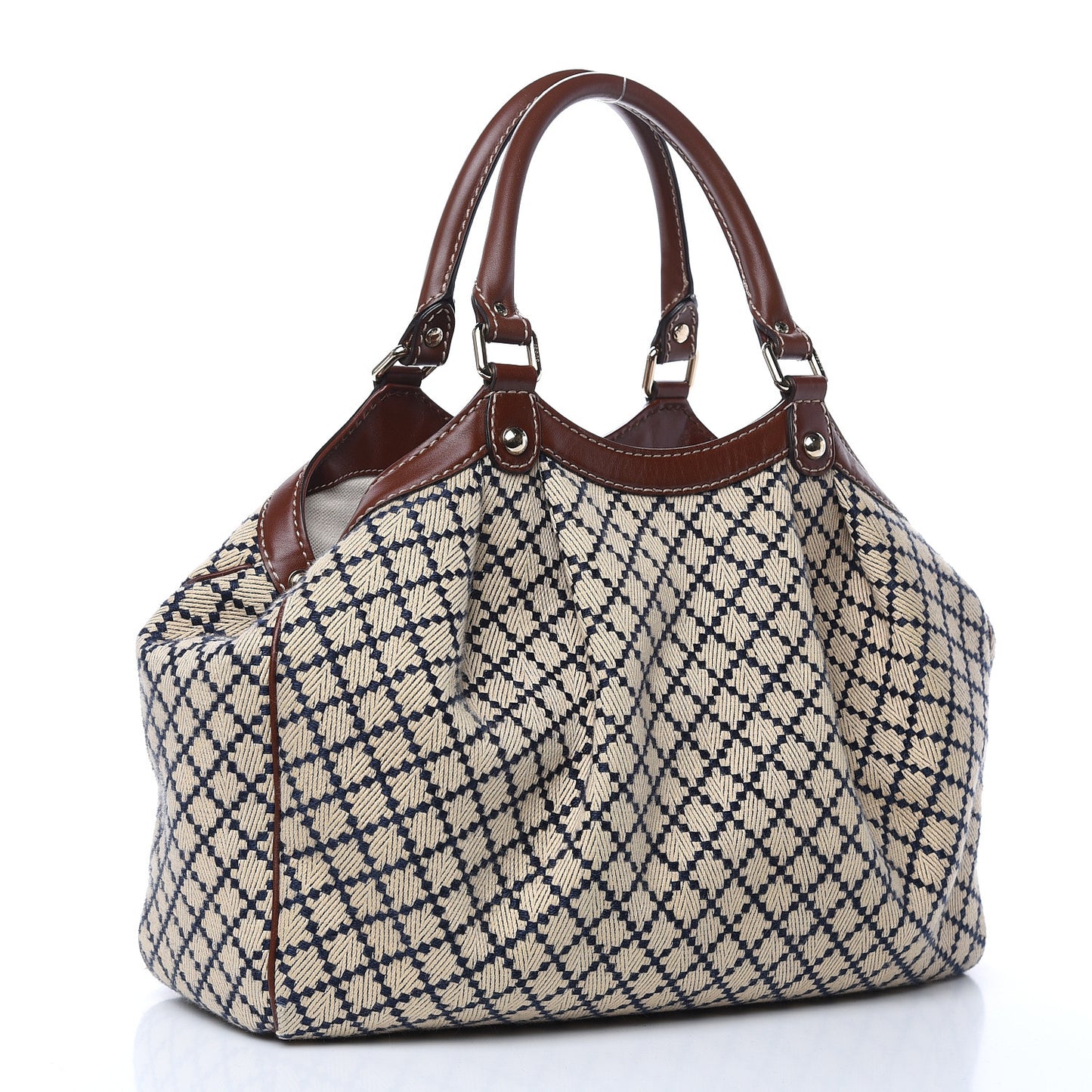 Diamante Medium Sukey Tote Brown