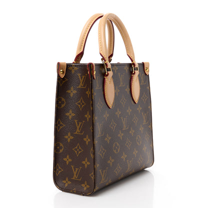 Louis Vuitton Monogram Sac Plat BB 3 of 11