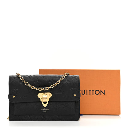 Louis Vuitton Empreinte Vavin Chain Wallet Black 6 of 8