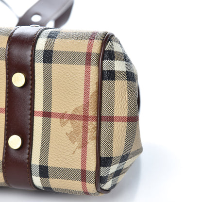 Burberry Haymarket Check Buckle Satchel 9 of 11