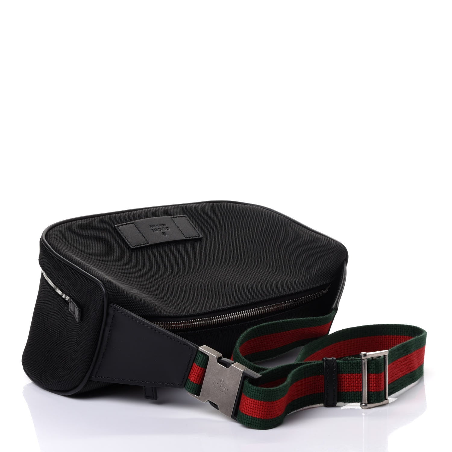 Gucci Techno Canvas Web Large Belt Bag Black 2 of 4
