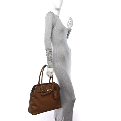 Miu Miu Nappa Medium Aventure Bag Rovere 2 of 9