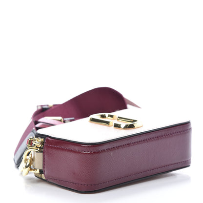 Marc Jacobs Saffiano Small Snapshot Camera Bag Rose Multicolor 4 of 12